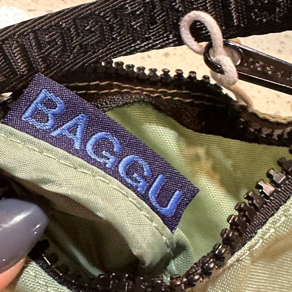 NEW! BAGGU gingham mini and green crescent mini bags - both new with tags! - Picture 7 of 16